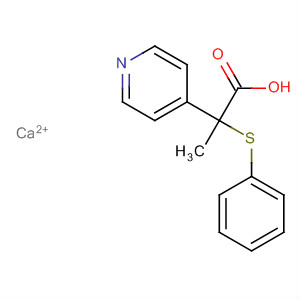 57554-86-6  4-Pyridineacetic acid, a-methyl-2-(phenylthio)-, calcium salt 57554-86-6  4-Pyridineacetic acid, a-methyl-2-(phenylthio)-, calcium salt