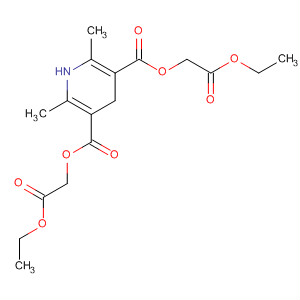57582-54-4  3,5-Pyridinedicarboxylic acid, 1,4-dihydro-2,6-dimethyl-,bis(2-ethoxy-2-oxoethyl) ester