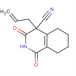 57595-20-7  4-Isoquinolinecarbonitrile,1,2,3,4,5,6,7,8-octahydro-1,3-dioxo-4-(2-propenyl)- 57595-20-7  4-Isoquinolinecarbonitrile,1,2,3,4,5,6,7,8-octahydro-1,3-dioxo-4-(2-propenyl)-