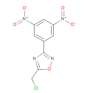 57611-17-3  1,2,4-Oxadiazole, 5-(chloromethyl)-3-(3,5-dinitrophenyl)-