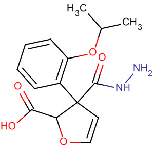 576169-32-9  2-Furancarboxylic acid, 3-[2-(1-methylethoxy)phenyl]-, hydrazide