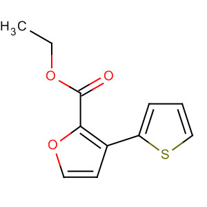 576169-43-2  2-Furancarboxylic acid, 3-(2-thienyl)-, ethyl ester