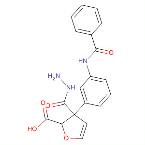 576170-16-6  2-Furancarboxylic acid, 3-[3-(benzoylamino)phenyl]-, hydrazide