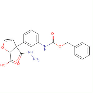 576170-19-9  2-Furancarboxylic acid, 3-[3-[[(phenylmethoxy)carbonyl]amino]phenyl]-,hydrazide