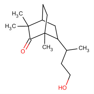 57637-57-7  Bicyclo[2.2.2]octanone, 6-(3-hydroxy-1-methylpropyl)-1,3,3-trimethyl-