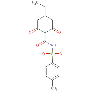 57641-77-7  Cyclohexanecarboxamide,4-ethyl-N-[(4-methylphenyl)sulfonyl]-2,6-dioxo-