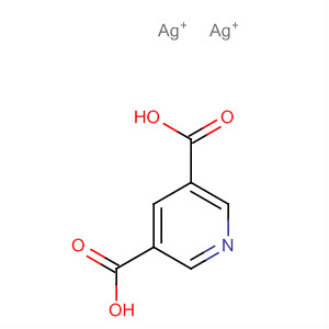 57665-02-8  3,5-Pyridinedicarboxylic acid, disilver(1+) salt