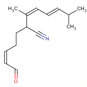 57692-07-6  3,5-Octadienenitrile, 3,7-dimethyl-2-(5-oxo-3-pentenyl)-, (Z,Z,E)-