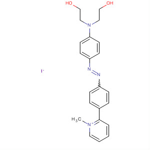 54292-82-9  Pyridinium,2-[4-[[4-[bis(2-hydroxyethyl)amino]phenyl]azo]phenyl]-1-methyl-, iodide