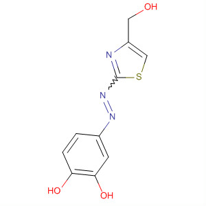 54315-96-7  1,2-Benzenediol, 4-[[4-(hydroxymethyl)-2-thiazolyl]azo]-