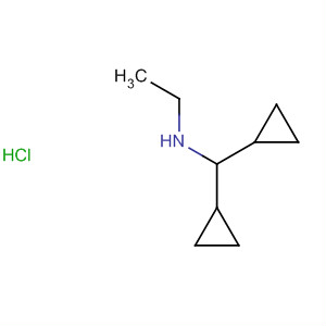 54326-22-6  Cyclopropanemethanamine, a-cyclopropyl-N-ethyl-, hydrochloride