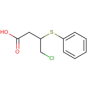 54372-87-1  Butanoic acid, 4-chloro-3-(phenylthio)-