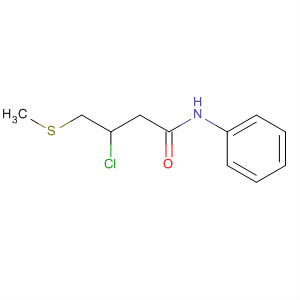 54372-99-5  Butanamide, 3-chloro-4-(methylthio)-N-phenyl-