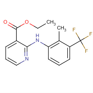 54396-42-8  3-Pyridinecarboxylic acid, 2-[[2-methyl-3-(trifluoromethyl)phenyl]amino]-,ethyl ester