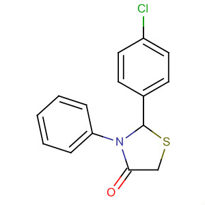 54397-10-3  4-Thiazolidinone, 2-(4-chlorophenyl)-3-phenyl- 54397-10-3  4-Thiazolidinone, 2-(4-chlorophenyl)-3-phenyl-