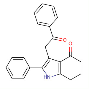 54398-81-1  4H-Indol-4-one, 1,5,6,7-tetrahydro-3-(2-oxo-2-phenylethyl)-2-phenyl- 54398-81-1  4H-Indol-4-one, 1,5,6,7-tetrahydro-3-(2-oxo-2-phenylethyl)-2-phenyl-