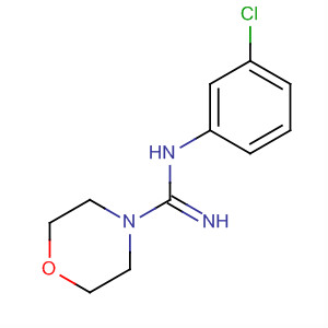 54434-06-9  4-Morpholinecarboximidamide, N-(3-chlorophenyl)- 54434-06-9  4-Morpholinecarboximidamide, N-(3-chlorophenyl)-