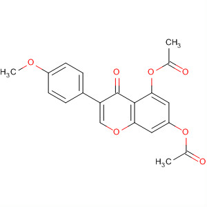 54443-59-3  4H-1-Benzopyran-4-one, 5,7-bis(acetyloxy)-3-(4-methoxyphenyl)-