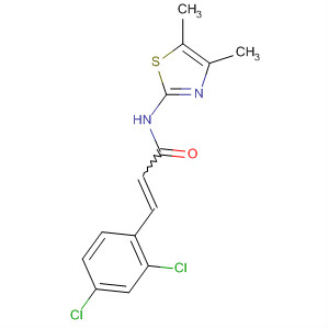 544463-48-1  2-Propenamide, 3-(2,4-dichlorophenyl)-N-(4,5-dimethyl-2-thiazolyl)-
