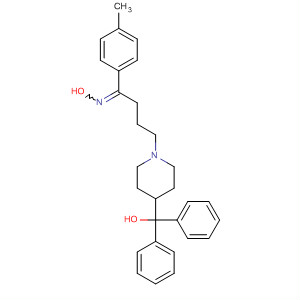 54447-07-3  1-Butanone,4-[4-(hydroxydiphenylmethyl)-1-piperidinyl]-1-(4-methylphenyl)-, oxime