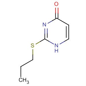 54460-95-6  4(1H)-Pyrimidinone, 2-(propylthio)- 54460-95-6  4(1H)-Pyrimidinone, 2-(propylthio)-