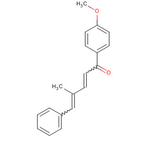 544666-23-1  2,4-Pentadien-1-one, 1-(4-methoxyphenyl)-4-methyl-5-phenyl-