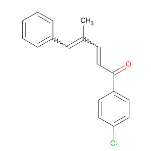 544666-25-3  2,4-Pentadien-1-one, 1-(4-chlorophenyl)-4-methyl-5-phenyl-