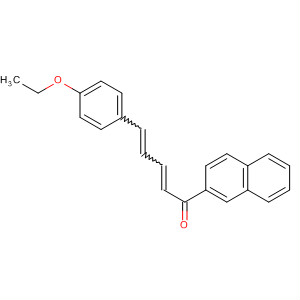 544666-29-7  2,4-Pentadien-1-one, 5-(4-ethoxyphenyl)-1-(2-naphthalenyl)-