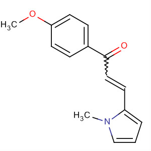 544666-31-1  2-Propen-1-one, 1-(4-methoxyphenyl)-3-(1-methyl-1H-pyrrol-2-yl)-