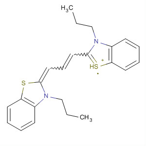 54482-27-8  Benzothiazolium,3-propyl-2-[3-(3-propyl-2(3H)-benzothiazolylidene)-1-propenyl]-