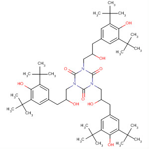 54524-81-1  1,3,5-Triazine-2,4,6(1H,3H,5H)-trione,1,3,5-tris[3-[3,5-bis(1,1-dimethylethyl)-4-hydroxyphenyl]-2-hydroxypropyl]-