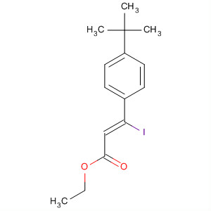 545393-95-1  2-Propenoic acid, 3-[4-(1,1-dimethylethyl)phenyl]-3-iodo-, ethyl ester,(2Z)-
