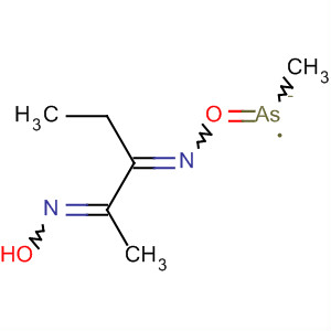 54586-94-6  3-Pentanone, O,O'-(methylarsinidene)dioxime