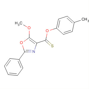54644-00-7  4-Oxazolecarbothioic acid, 5-methoxy-2-phenyl-, S-(4-methylphenyl)ester 54644-00-7  4-Oxazolecarbothioic acid, 5-methoxy-2-phenyl-, S-(4-methylphenyl)ester