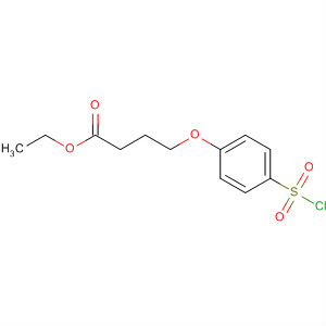 54672-89-8  Butanoic acid, 4-[4-(chlorosulfonyl)phenoxy]-, ethyl ester