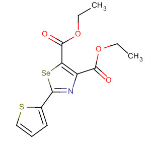 54679-67-3  4,5-Selenazoledicarboxylic acid, 2-(2-thienyl)-, diethyl ester 54679-67-3  4,5-Selenazoledicarboxylic acid, 2-(2-thienyl)-, diethyl ester