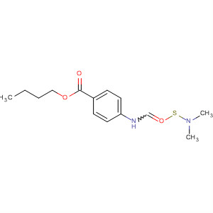 54767-08-7  Benzoic acid, 4-[[(dimethylamino)thioxomethyl]amino]-, butyl ester