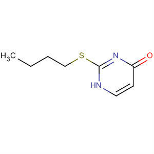 54774-97-9  4(1H)-Pyrimidinone, 2-(butylthio)- 54774-97-9  4(1H)-Pyrimidinone, 2-(butylthio)-