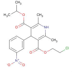 54851-30-8  3,5-Pyridinedicarboxylic acid,1,4-dihydro-2,6-dimethyl-4-(3-nitrophenyl)-, 2-chloroethyl 1-methylethylester