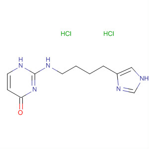 54855-59-3  4(1H)-Pyrimidinone, 2-[[4-(1H-imidazol-4-yl)butyl]amino]-,dihydrochloride