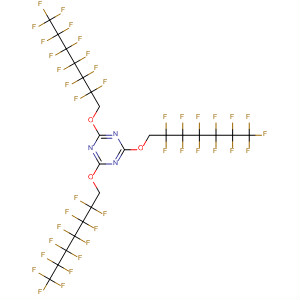 54862-47-4  1,3,5-Triazine,2,4,6-tris[(2,2,3,3,4,4,5,5,6,6,7,7,7-tridecafluoroheptyl)oxy]-