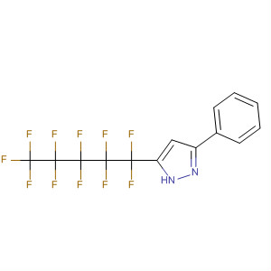 54864-77-6  1H-Pyrazole, 3-phenyl-5-(undecafluoropentyl)-