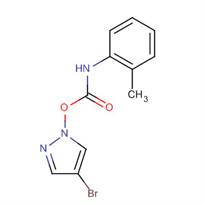 548765-37-3  1H-Pyrazole, 4-bromo-1-[[(methylphenylamino)carbonyl]oxy]-