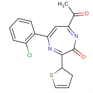 54905-09-8  2H-Thieno[2,3-e]-1,4-diazepin-2-one,7-acetyl-5-(2-chlorophenyl)-1,3-dihydro-