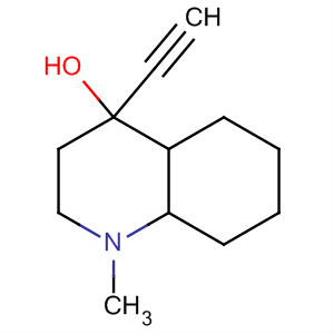54924-02-6  4-Quinolinol, 4-ethynyldecahydro-1-methyl-