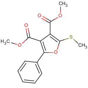 54932-63-7  3,4-Furandicarboxylic acid, 2-(methylthio)-5-phenyl-, dimethyl ester