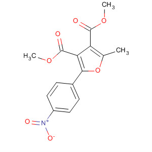 54953-28-5  3,4-Furandicarboxylic acid, 2-methyl-5-(4-nitrophenyl)-, dimethyl ester
