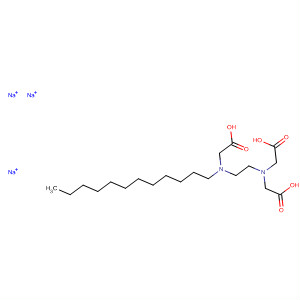 54954-76-6  Glycine, N-[2-[bis(carboxymethyl)amino]ethyl]-N-dodecyl-, trisodium salt