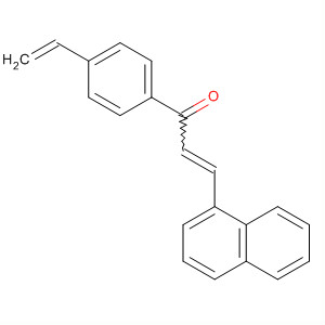 54972-36-0  2-Propen-1-one, 1-(4-ethenylphenyl)-3-(1-naphthalenyl)-