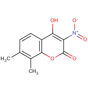 55004-67-6  2H-1-Benzopyran-2-one, 4-hydroxy-7,8-dimethyl-3-nitro-